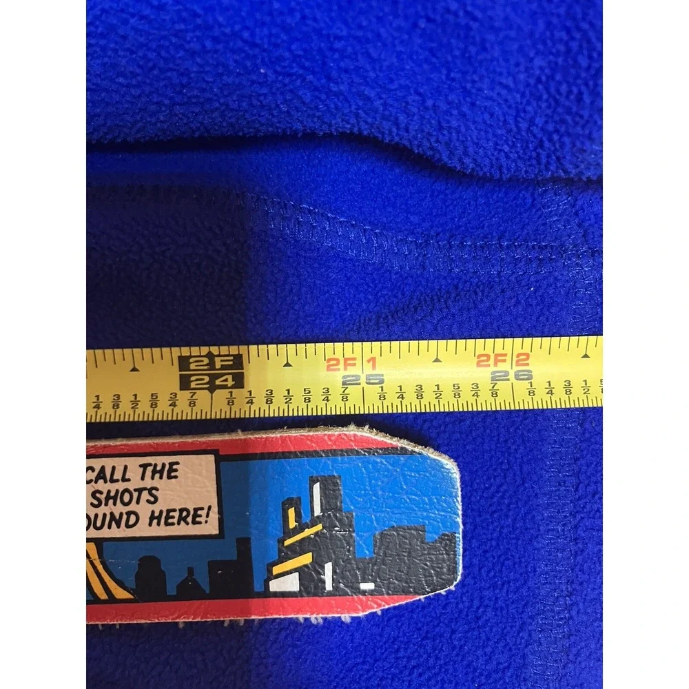 Vintage 1988 Walt Disney Dick Tracy Lee Leather Belt ‎ Size 20-22 Made in USA